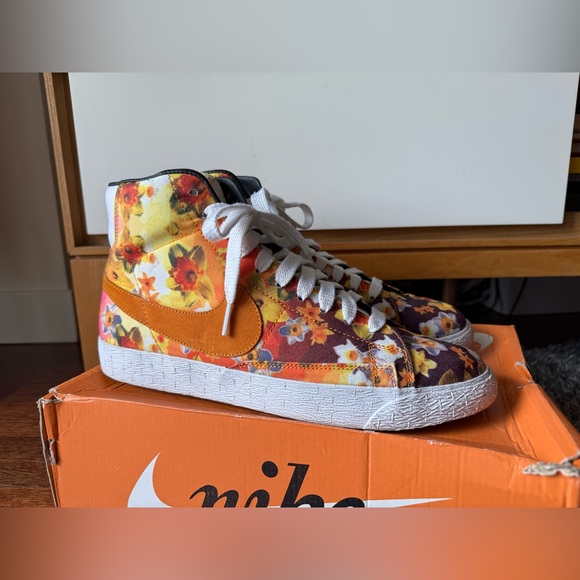Nike SB Blazer Mid NYC Floral men’s size 11, EUC/ Like new condition. - Picture 3 of 9